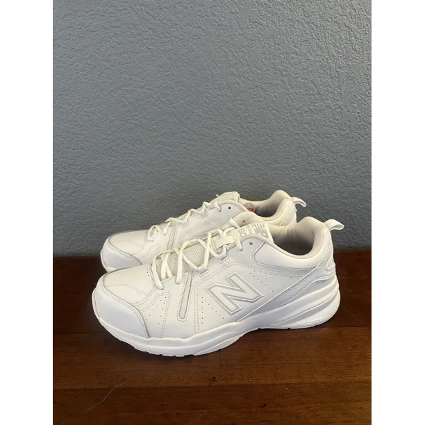 New Balance 608 White Mens Casual Comfort Training Sneaker Shoes MX608V5