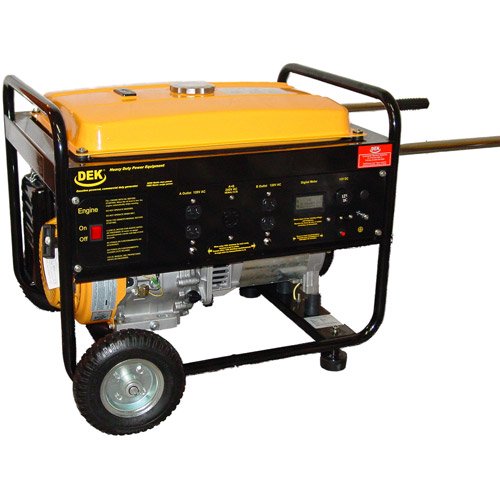 DEK 6,550 Running Watts 100 Percent Copper Alternator CommercialGrade