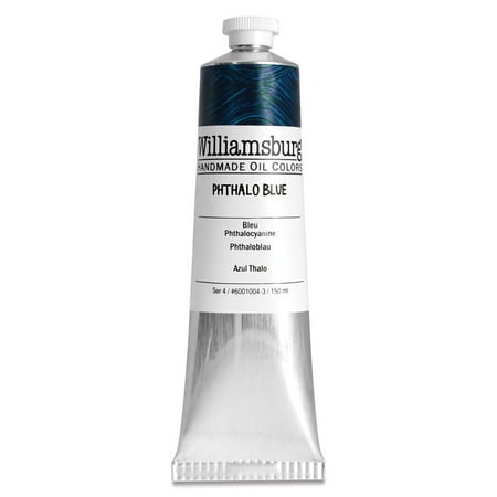 UPC: 0877463002885 | Williamsburg Handmade Oil Paint 150 ml Phthalo Blue