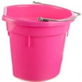thumbnail image 2 of Miller P20FBHOTPINK6 Little Giant Plastic Flat Back Bucket - 20 Quart, 2 of 2