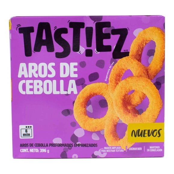 Botana Tastiez aros de cebolla 396 g