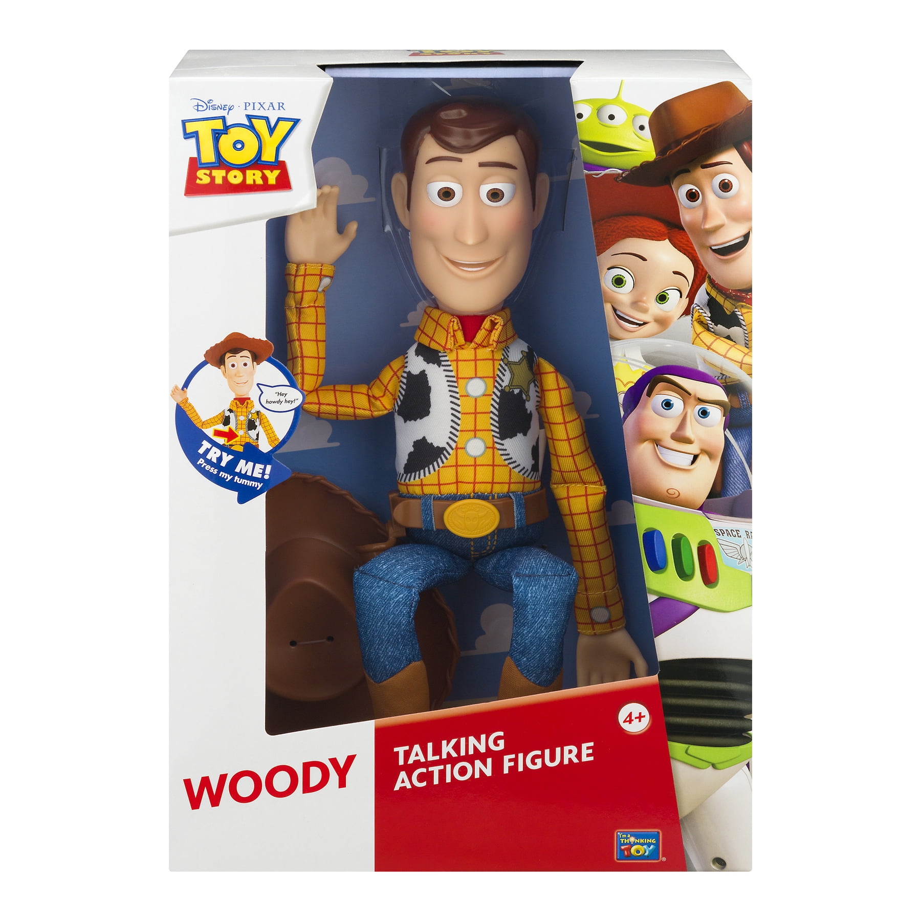 Disney Pixar Toy Story 4 Woody Talking Action Figure Brickseek