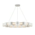 thumbnail image 7 of Kuzco Lighting Ch18035 Nami 35" Wide Abstract Ring Chandelier - Off White, 7 of 7