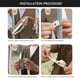 thumbnail image 2 of Cuerda para Exteriores Campaña Dosel Almacenamiento Tendedero Gancho Cordón, 2 of 9