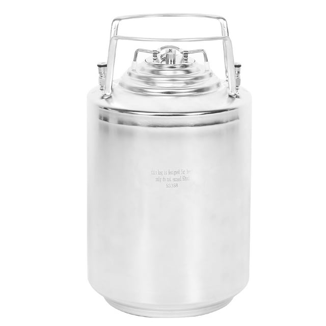 12L Stainless Steel Beer Beverage Storage Barrel Fermentation Keg Home Brewing Accessory