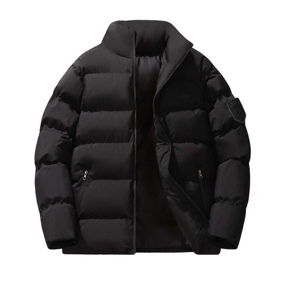 Dpytoraw Couple's Jacket Japanese And Korean Autumn/winter Men's Jacket Women's Coat Bread Jacket Stand Collar Jacket
