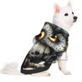 thumbnail image 2 of Honeii Whimsical Owl On Branch Print Small Dog Hoodies Pet Hooded Sweatshirts Fall Winter Puppy Cat Sweaters Warm Clothes for Small Dogs Outfits Costume-X-Small, 2 of 7