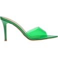 thumbnail image 3 of Women's Clear Pointed Open Toe Stiletto Heel Slide Sandals – Fashion Slip On Transparent Strap High Heels Mules for Party Wedding Prom, 3 of 11