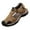 Khaki, variant on GEZHEN Men's Close-Toe Comfy Sandals Summer Headband Thick Sole Beach Shoes Sandals Lightweight and Breathable Fashion Minimalist