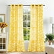 thumbnail image 1 of Cortinas transparentes XTMYI amarillas de 213 cm de longitud para sala de estar, 1 of 9
