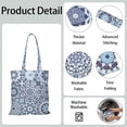 thumbnail image 4 of Sac de Courses Tribal en Toile Boho Chic – Sac Réutilisable Style Encre, 4 of 6