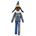 thumbnail image 2 of Christmas Elf Doll Decoration,Handmade Elf Doll, Hip Hop Doll Christmas Ornaments Plush Doll Toy for Christmas Party Holiday Home Garden Decor, 2 of 4