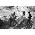 thumbnail image 2 of Lumberjacks 1940. Nsplitting A Log In A Tie-Cutting Lumber Camp Pie Town New Mexico. Photograph By Russell Lee June, 2 of 4