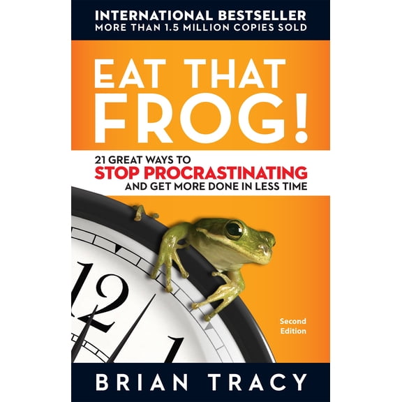 Pre-Owned Eat That Frog!: 21 Great Ways to Stop Procrastinating and Get More Done in Less Time (Paperback) 1576754227 9781576754221