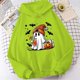 thumbnail image 3 of Sudaderas con capucha de murciélago de calabaza fantasma de Halloween para mujer, jersey con capucha de moda para adolescentes, sudaderas casuales de manga larga para Halloween, 3 of 5