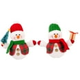 thumbnail image 5 of Christmas Table Decorations, 87.27 Inch Lighted Plush Snowmen Figurines, Light Up Snowman Holiday Present, Battery Operated Xmas Gifts Winter Tabletop Ornaments Dinner Party Supplies, 5 of 5