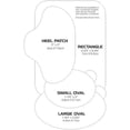 thumbnail image 3 of Heel Blister Patches (2 Patches) | Tennis Shoes, Athletes, Runners, High Heels, Dress Shoes, 3 of 5