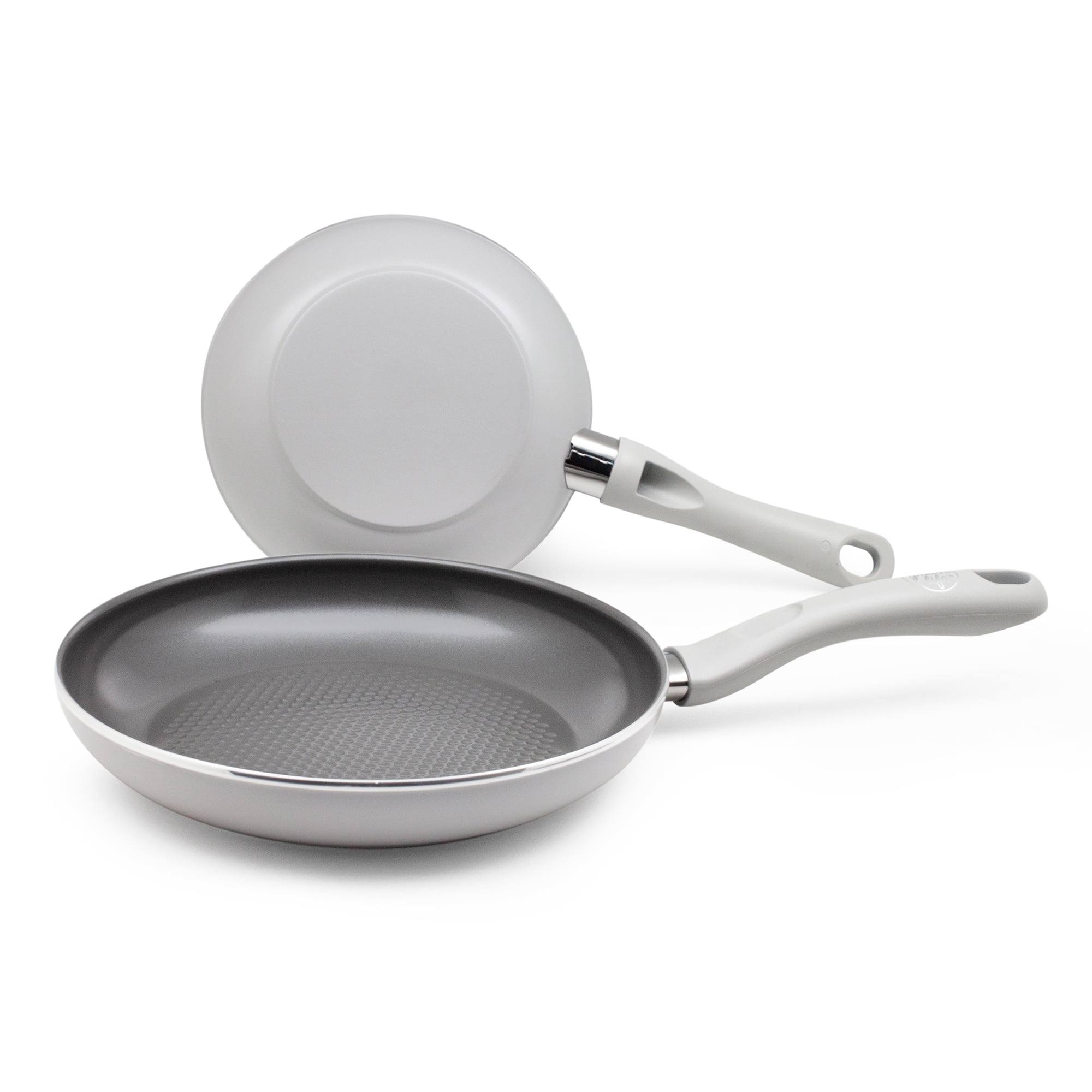 GreenLife Air Fryer Healthy Ceramic NonStick 7 & 9.5Inch 2Piece