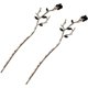 thumbnail image 1 of 2pcs Rose Flower Hair Sticks Flower Hair Pin Retro Hair Chopstick Bun Hair Holder, 1 of 4