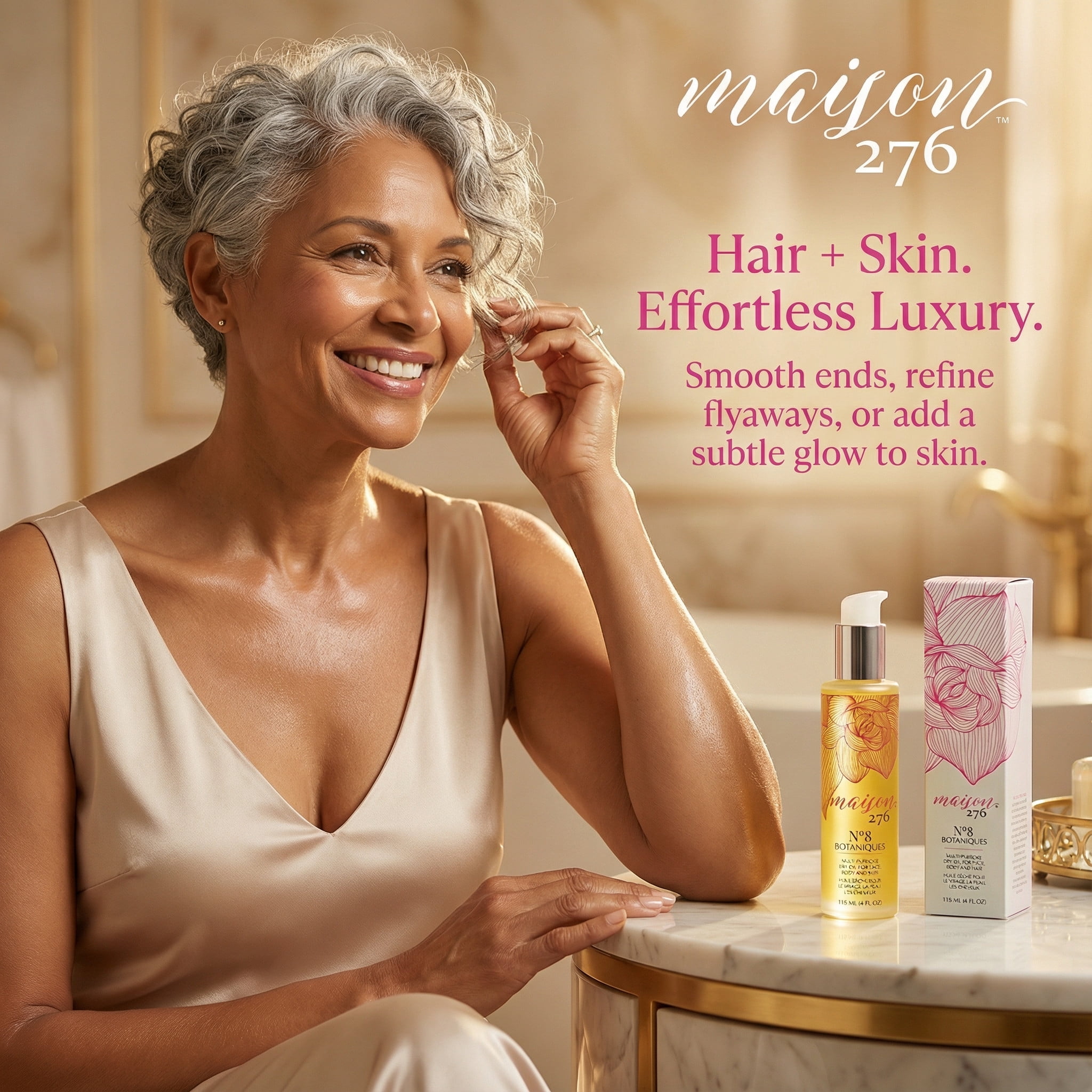 Maison 276 No. 8 Botaniques Multi-Purpose Dry Oil For Face, Body