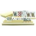 thumbnail image 2 of 4Pack Plastic Domino Holders - Domino Racks Trays Organizer for Classic Board Games Tiles Family Games Accessories, 2 of 4