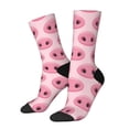 thumbnail image 1 of Balery Pig Nose Calcetas Largas con Estampado para Hombre y Mujer – Suaves y Transpirables, Talla Única (US 5-11), 1 of 6