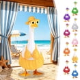 thumbnail image 7 of Nkmbld Bikini Porch Goose Decor, Cute Goose Clothes for 23" Lawn Statue, Farmhouse Big White Gooses Sculpture Decoration for Garden Lawn Yard and Patio, 7 of 7
