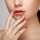 thumbnail image 2 of Anillo floral abierto ajustable para mujer, joyería minimalista con estilo, diseño único y elegante para uso diario, fiestas y citas, 2 of 8
