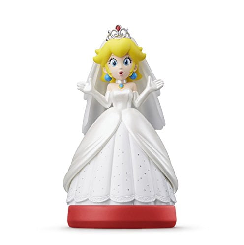 Super Mario Odyssey Princess Peach Wedding Style Plush Doll 12 In. 