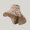 Beige Color, variant on Unisex Camouflage Wide-Brim Rubber Cape Hat for Mountaineering Hiking Travel Rainy Days Outdoor Waterproof Sun Protection