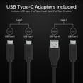 thumbnail image 5 of SABRENT 1 To Aluminium Externe SSD, Rocket Nano V2, USB 3.2 Gen 2x2 [SB-1 To-NAV2], 5 of 5