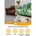 thumbnail image 5 of St Patrick's Day Couch Cover, Green Gnomes Shamrock Cloud Plants Rainbow Sofa Cover Blanket for 3 Cushion Couch, Sectional Sofa Slipcover Furniture Protector for Living Room Bedroom 71''x134'', 5 of 9