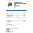 thumbnail image 2 of Front Wheel Hub Assembly 1 - Compatible with 2016 - 2019 Chevy Cruze 2017 2018, 2 of 2