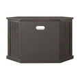thumbnail image 6 of Bowery Hill Rustic Corner 50" Solid Wood TV Stand in Gray, 6 of 9