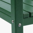 thumbnail image 6 of WestinTrends 36" Outdoor Adirondack HDPE 2-Tier Patio Side Table, Dark Green, 6 of 13