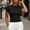 Black, variant on jjayotai Plus Size Workout Tops for Women Short Sleeve Shirts Crew Neck Slim Fitted Blouses Athletic Quick Dry Gym Yoga Running T-Shirt