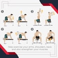 thumbnail image 3 of Mancuernas Hexagonales con Revestimiento de Goma 1 pza, Pesas para Ejercicio, Disponible en Varios Pesos, Ideales para Entrenamiento de Cuerpo Completo, Entrenamiento de Fuerza, 3 of 9