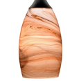thumbnail image 4 of P0173 Pendentif Mini en Verre Milano Toffee Swirl - Finition Bronze Huilé, 4 of 5