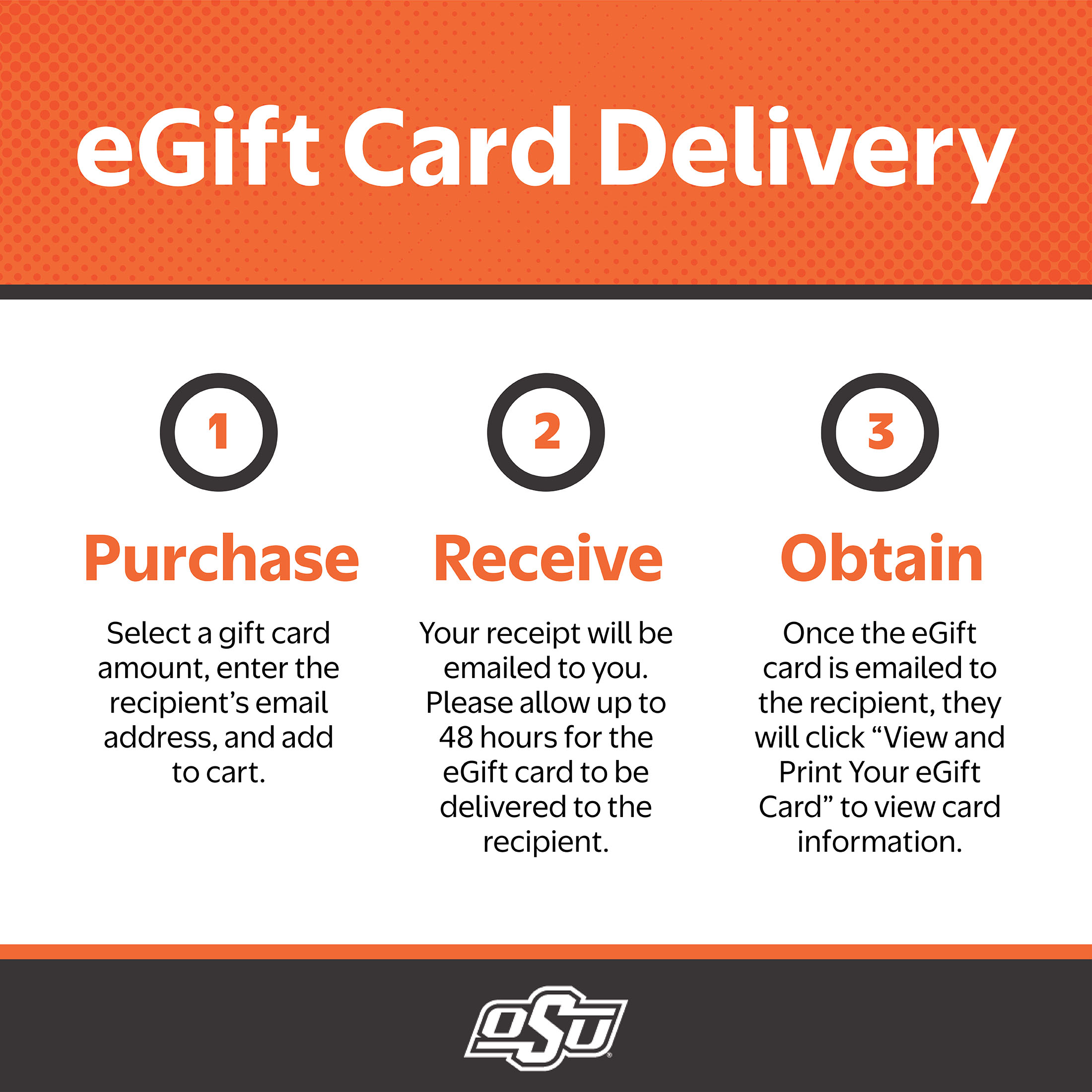 Mastercard® $20-$500 eGift Card Oklahoma State University (Plus $6.84 Purchase Fee) [Email Delivery]