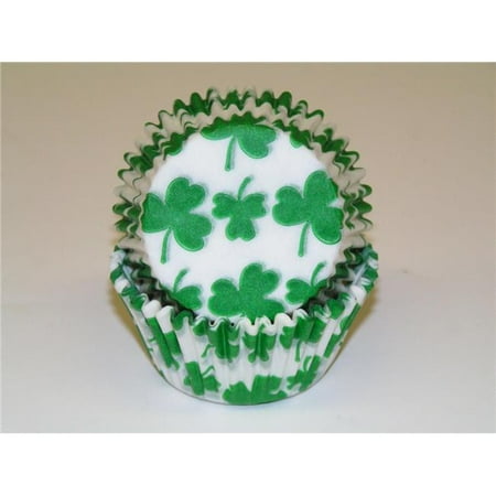 

Viking -450C SHAMROCK DESIGN 1.25 x 2 in. Greaseproof Baking Cups with Shamrock Design - 1000 Piece
