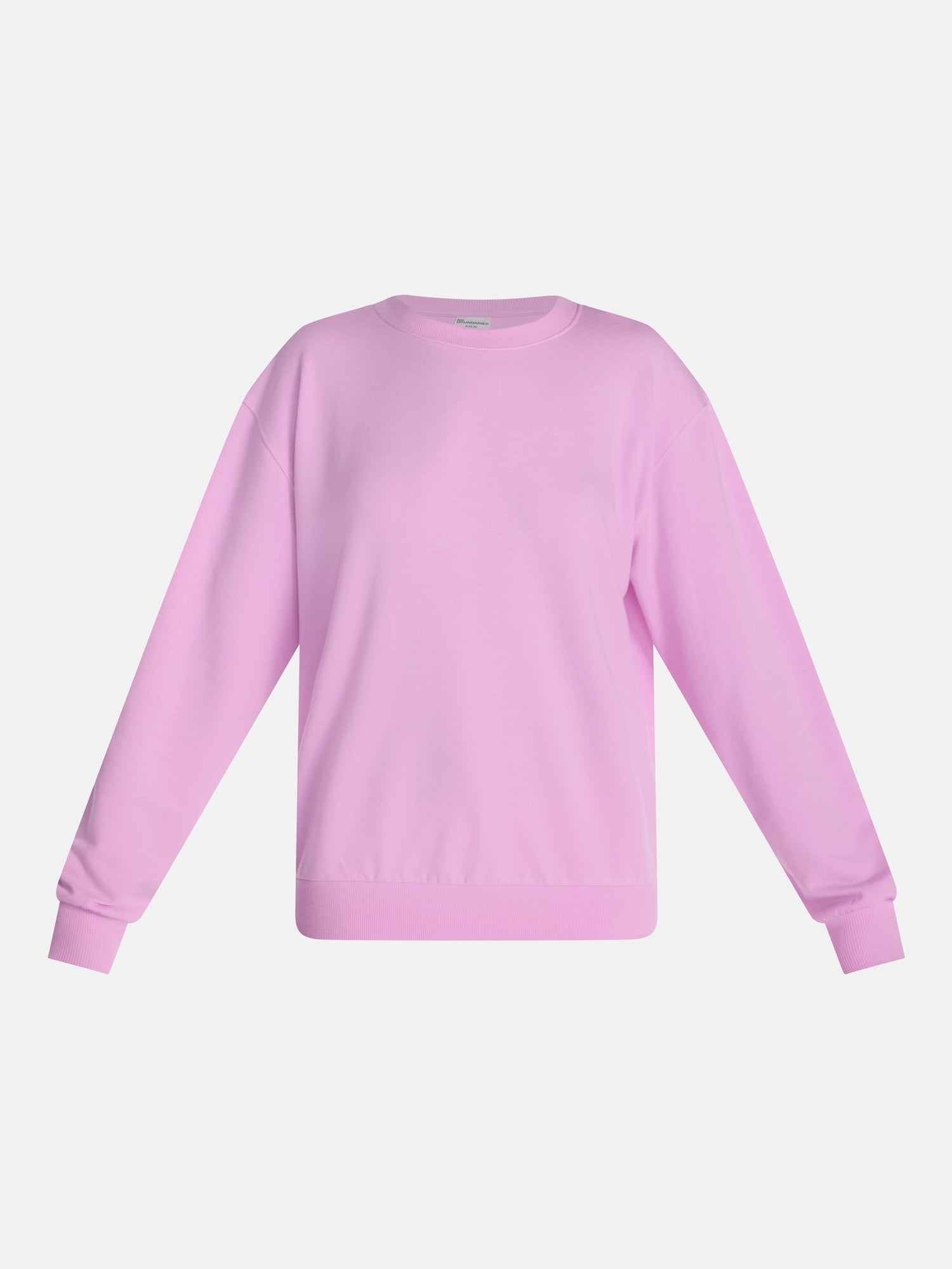 No Boundaries Sleepwear Top with Long Sleeves, Women’s XXS-3X