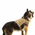 thumbnail image 3 of Khaki Dog Harness No Pull For 30-45kg Large Dogs Anti Pull Strong And Adjustable Size L, 3 of 4