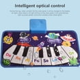 thumbnail image 4 of RnemiTe-amo Kids Musical Piano Mats,18x10 inch Musical Toys Baby Floor Piano Keyboard Mat Carpet Animal Blanket Touch Playmat Early Education Toys for 1 2 3 4 5 6+ Year Girls Boys Toddlers, 4 of 7