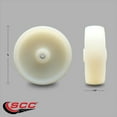 thumbnail image 2 of SCC - 4" Nylon Wheel Only - 3/8" Bore - 350 lbs Capacity, 2 of 2