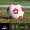 thumbnail image 2 of Reebok Size 5 Soccer Ball with Inflatable Hand Pump – Durable Training & Match Ball for Kids & Adults, Football, Outdoor Sports, Soccer Gear, 2 of 7
