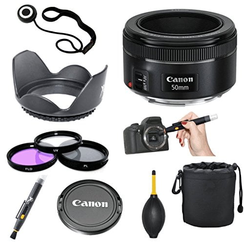 Canon EF 50mm f/1.8 STM Lens - Walmart.com