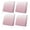 Pink, variant on Outdoor Patio Cushion Covers 2 Pack Ombre Red Patio Chair Cushion Covers with Ties and Zipper Wine Red White Waterproof Outdoor Seat Cushion Covers for Patio Furniture 22"x22"
