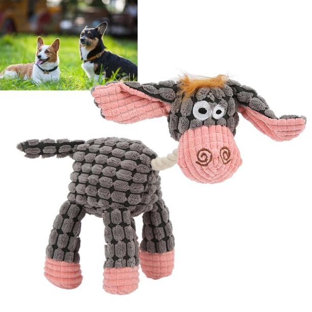 Squeaky Pet Squeaky Toy Interactivo Durable Dientes Limpieza Peluche Juguete Para Perros Pequeños Medianos Grandes