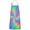 Colorful Tie Dye, variant on Colorful Rainbow Tie Dye Spiral Pattern Apron-Garden Aprons for Women with Pockets-Cotton Linen Waterproof Kitchen Cooking Gardening Aprons Adjustable for Kitchen,Cooking,BBQ and Salon 33x27 Inch