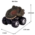 thumbnail image 4 of DINOBROS Pull Back Dinosaur Car 4 Pack Dino Toys for 3 Year Old Boys and Toddlers T-Rex Dinosaur Games Monster Trucks Play Vehicles Birthday Gifts, 4 of 8